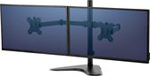 Fellowes Seasa dubbele monitorarm met twee schermen naast elkaar
