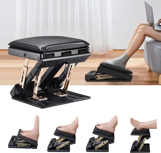 Ergonomische voetensteun met massagefunctie
